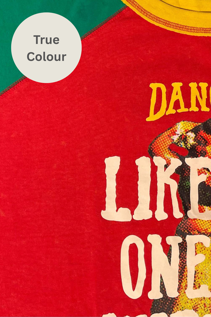 THE DANCE RAGLAN TEE - RED