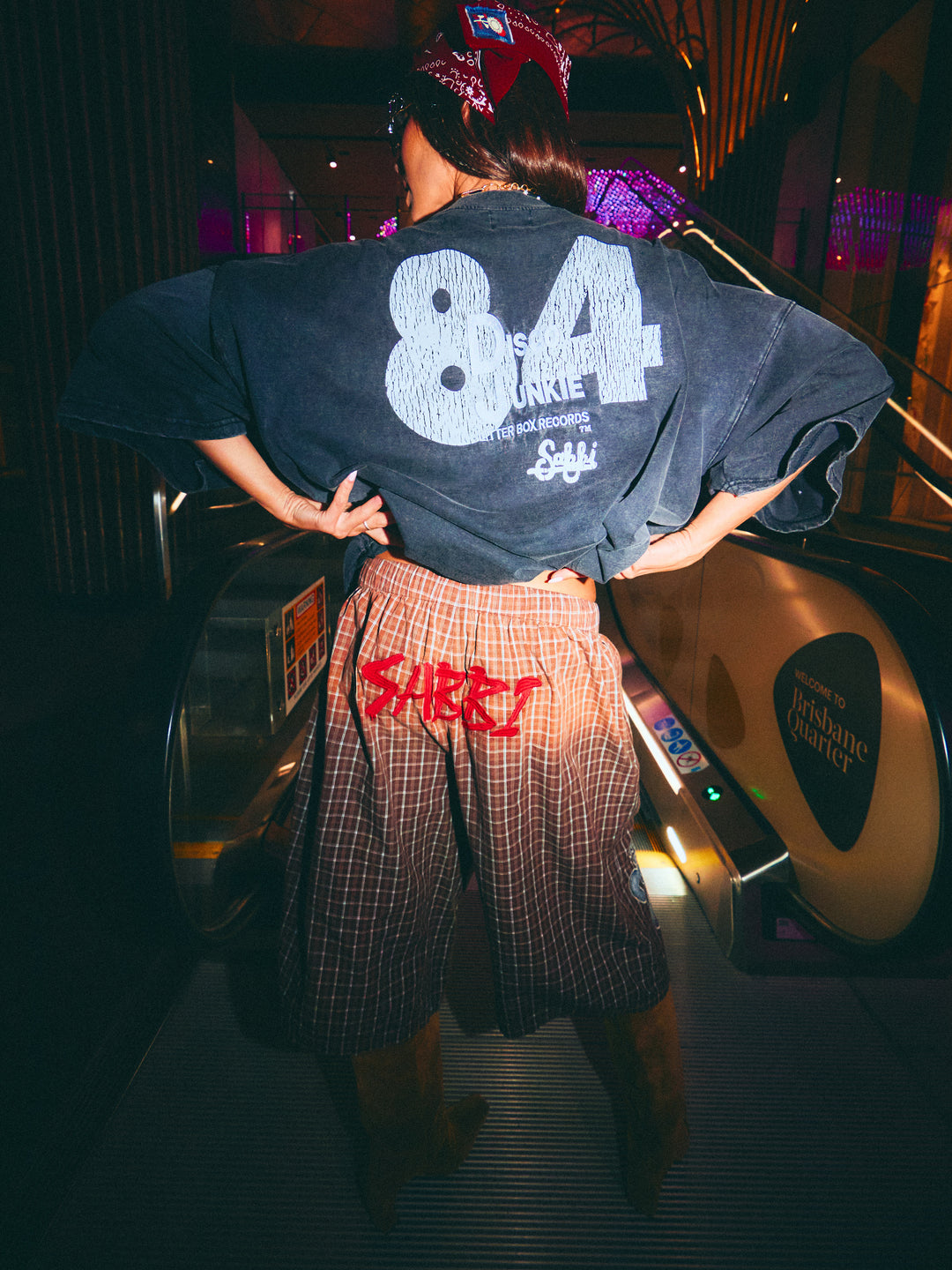 DJ CAT TEE - BLACK
