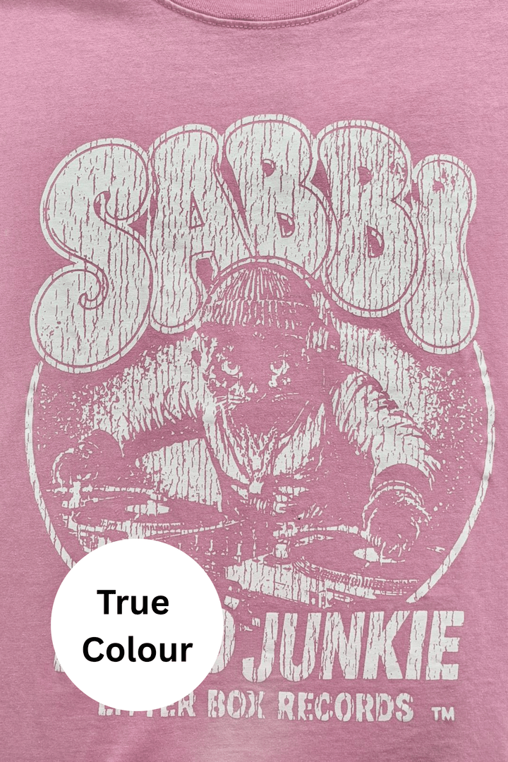 DJ CAT TEE - PINK