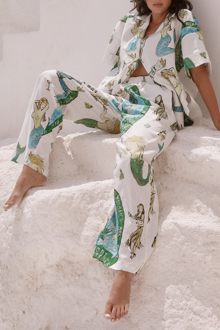 THE EL JIMBADOR PANT - MERMAIDS