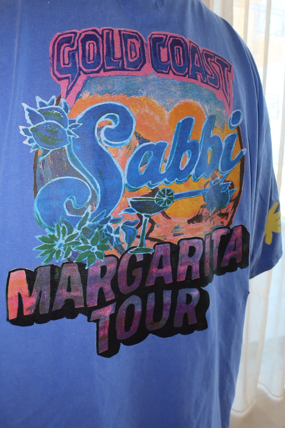 THE VERY OVERSIZED MARGIE TOUR TEE - GOLD COAST