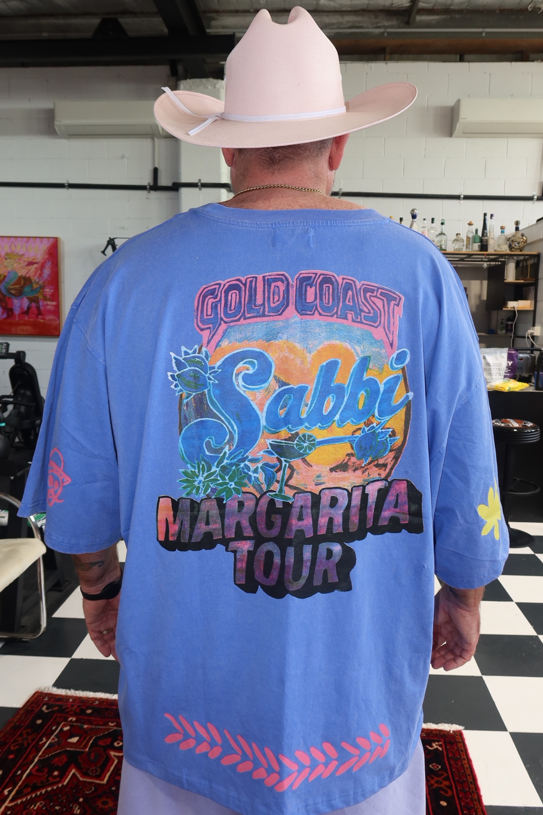 THE VERY OVERSIZED MARGIE TOUR TEE - GOLD COAST