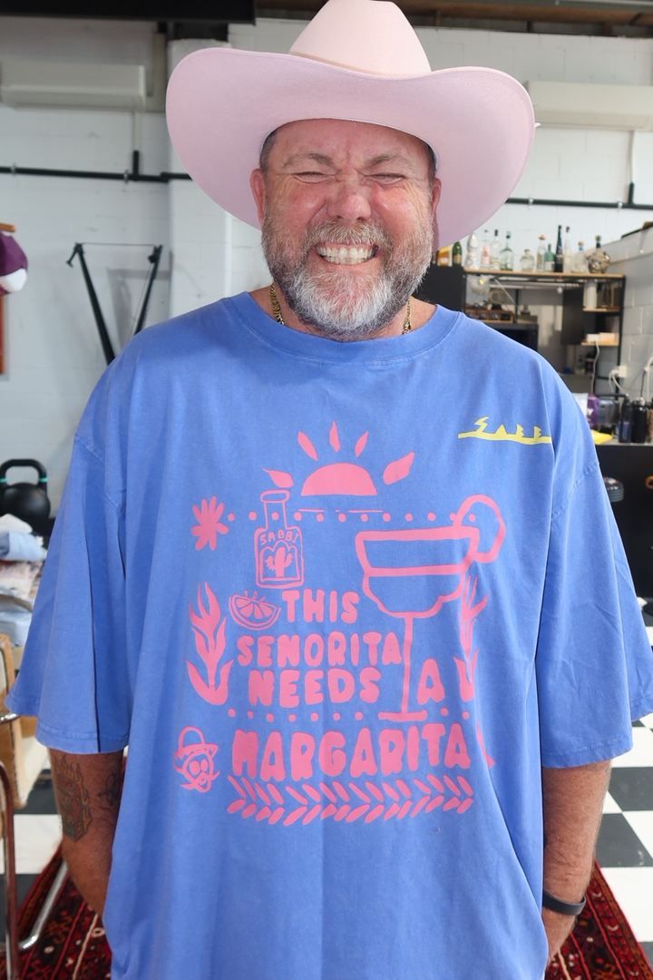 THE VERY OVERSIZED MARGIE TOUR TEE - GOLD COAST