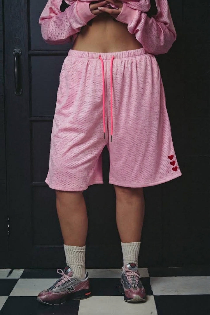 THE MESH JORT - PINK