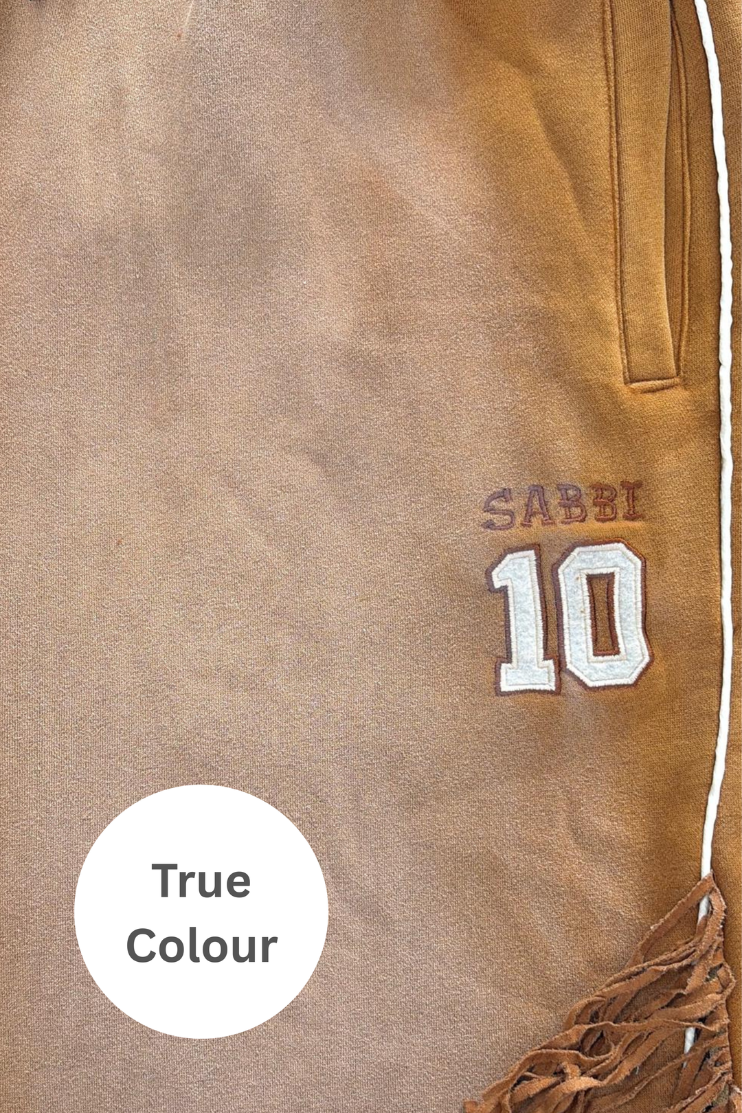 THE HAPPY CHAP WIDE LEG SWEAT PANT - BROWN