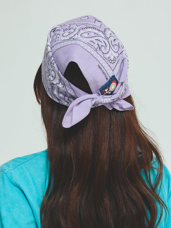 HEAD HUG BANDANA - LILAC