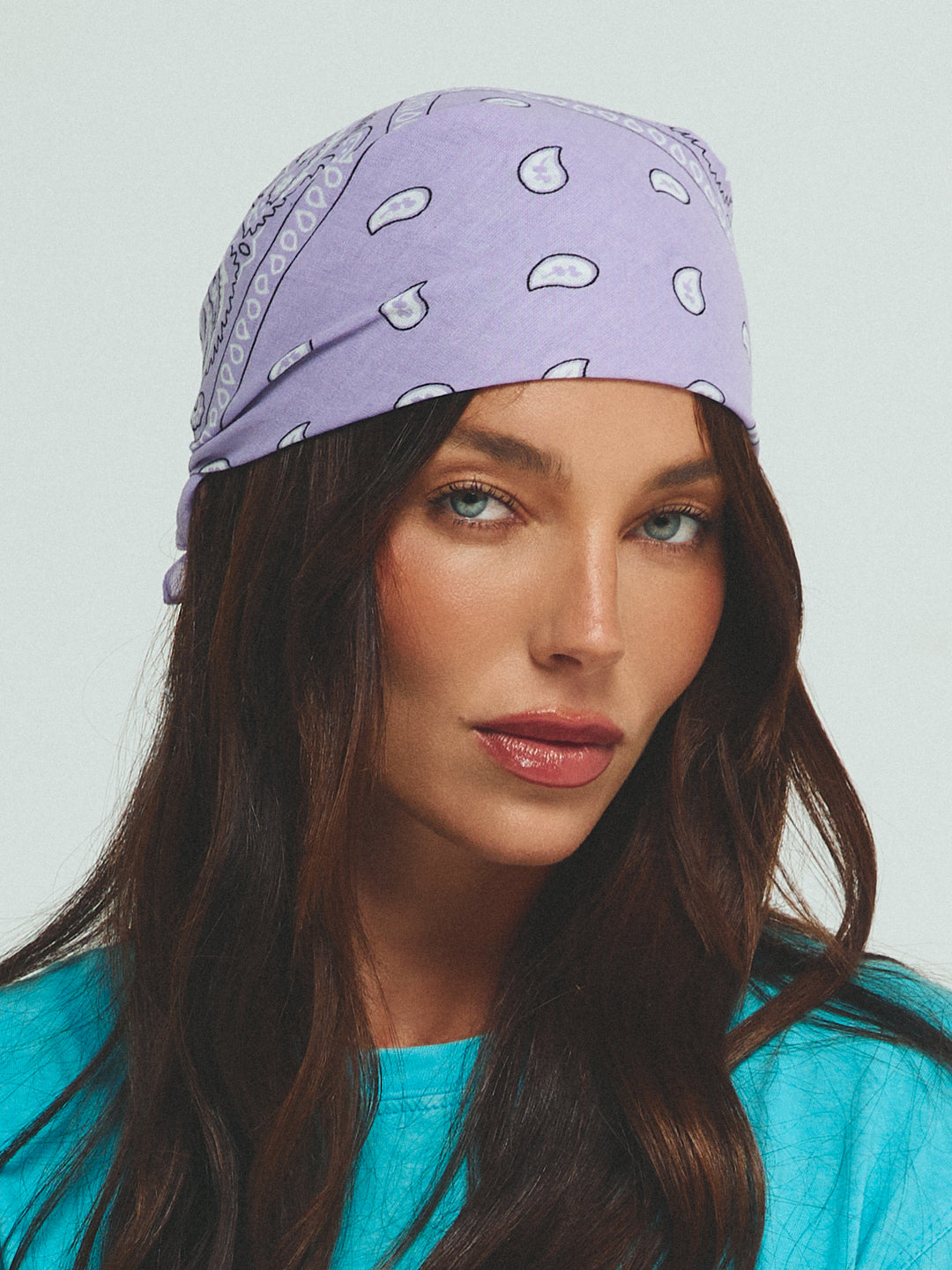 HEAD HUG BANDANA - LILAC