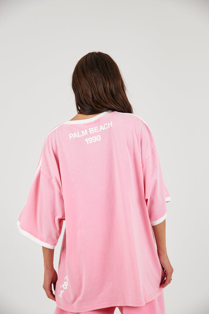 THE HIBISCUS TEE - PINK