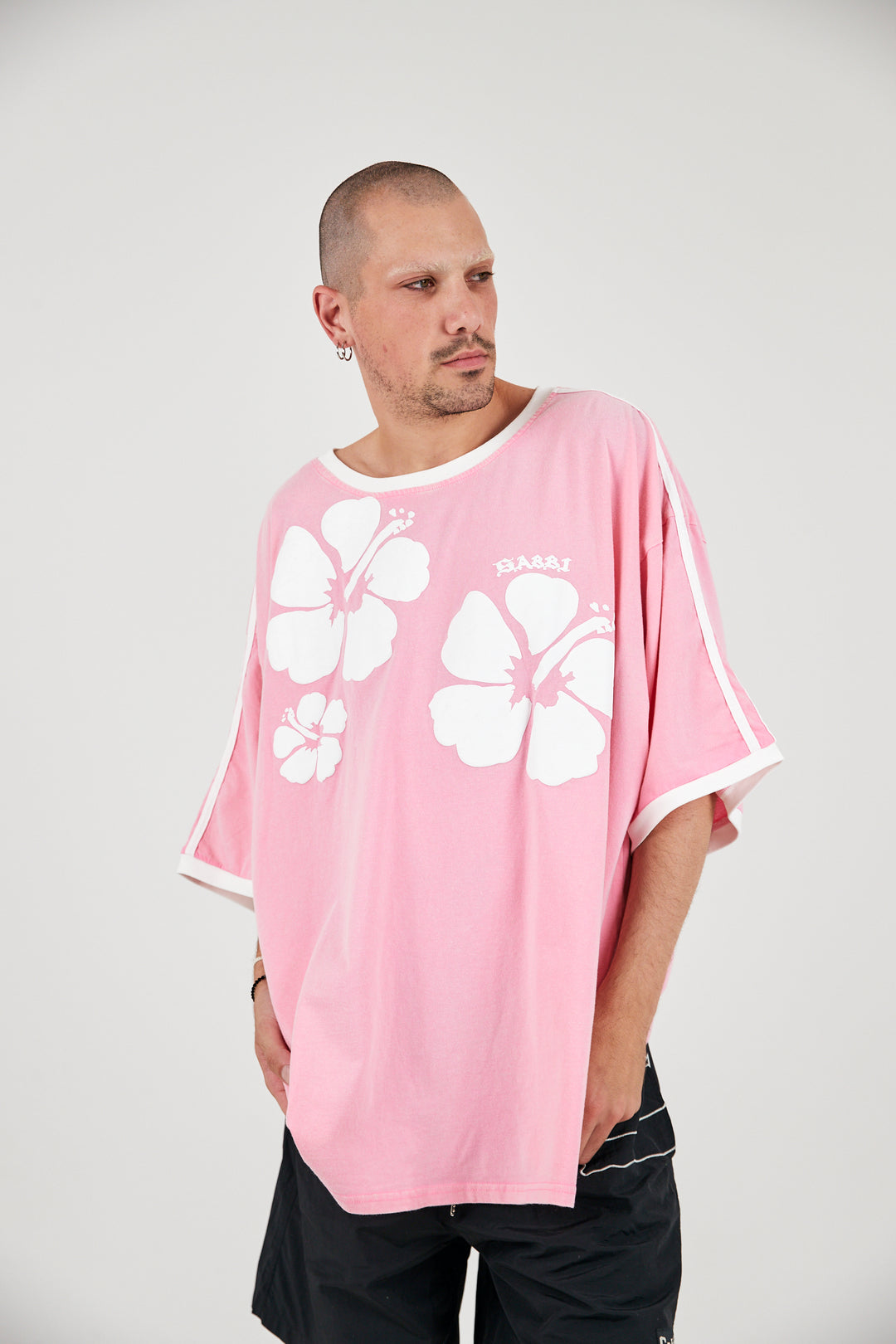 THE HIBISCUS TEE - PINK