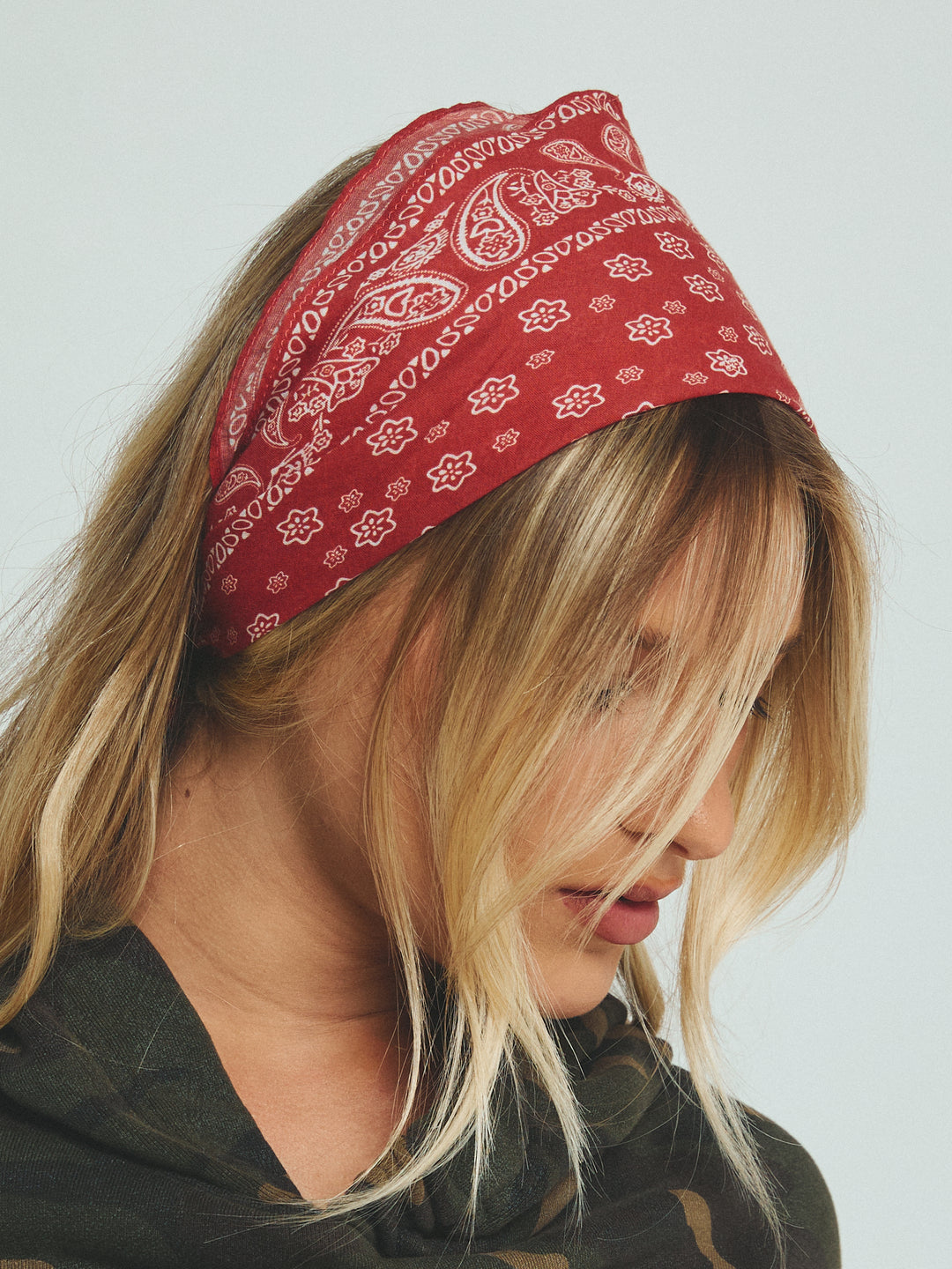 HEAD HUG - HEAD SCARF - BURGUNDY