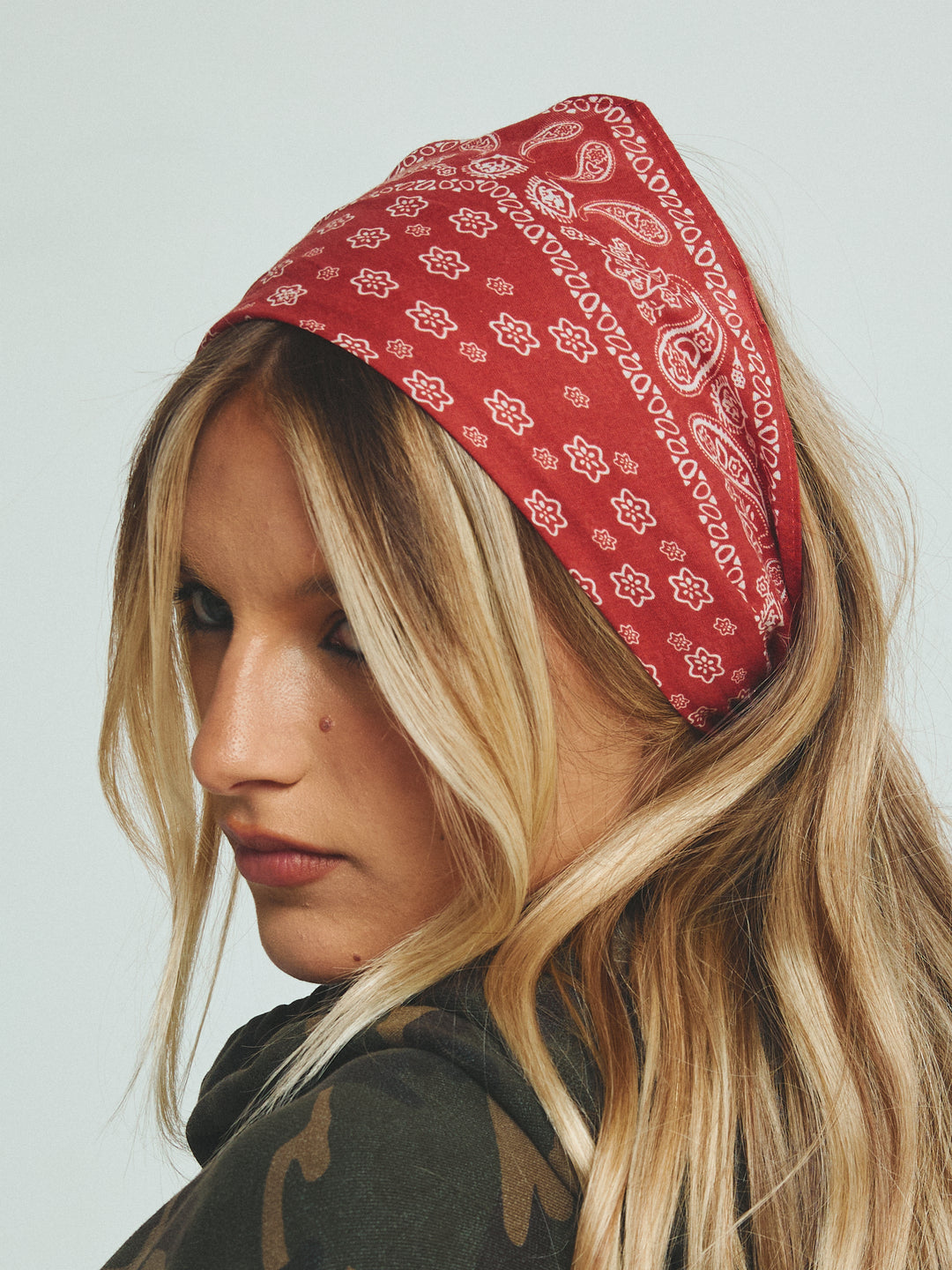 HEAD HUG - HEAD SCARF - BURGUNDY