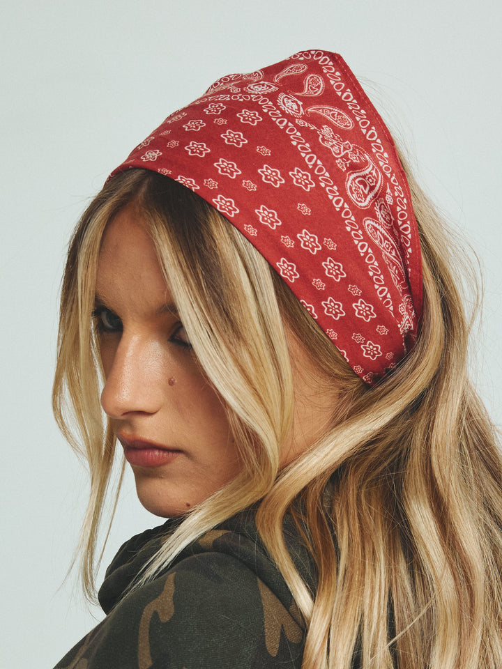 HEAD HUG - HEAD SCARF - BURGUNDY