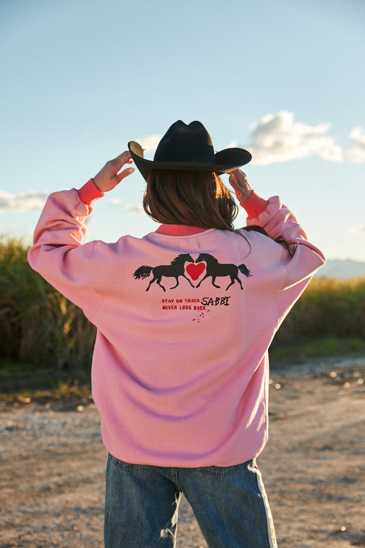 I LOVE COUNTRY MUSIC CREW  - PINK