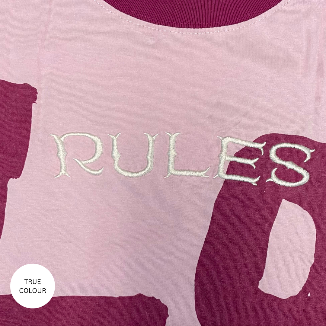 THE VERY OVERSIZED LOVE REVOLUTION TEE - PINK