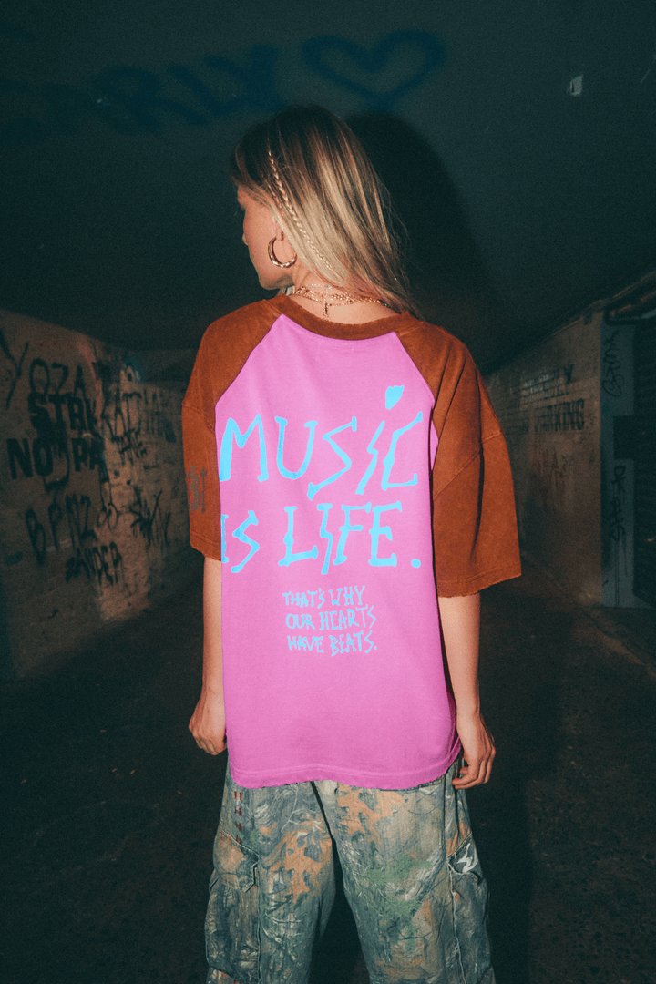 MUSIC IS LIFE TEE