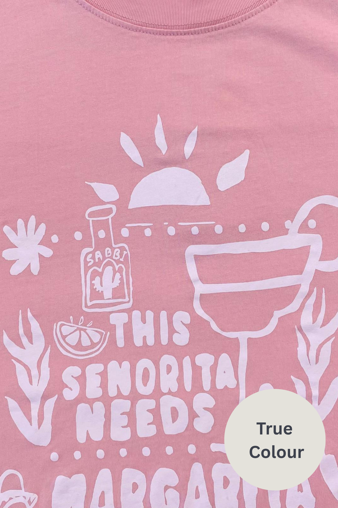 THE VERY OVERSIZED MARGIE TEE - PINK