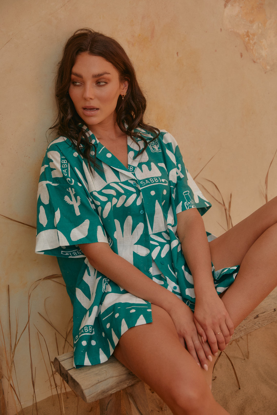 THE PATRÓN SHIRT - IT'S THIRSTY WORK GREEN