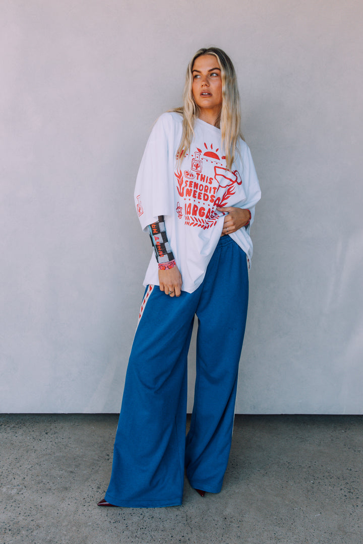 THE VERY OVERSIZED MARGIE TEE - RED