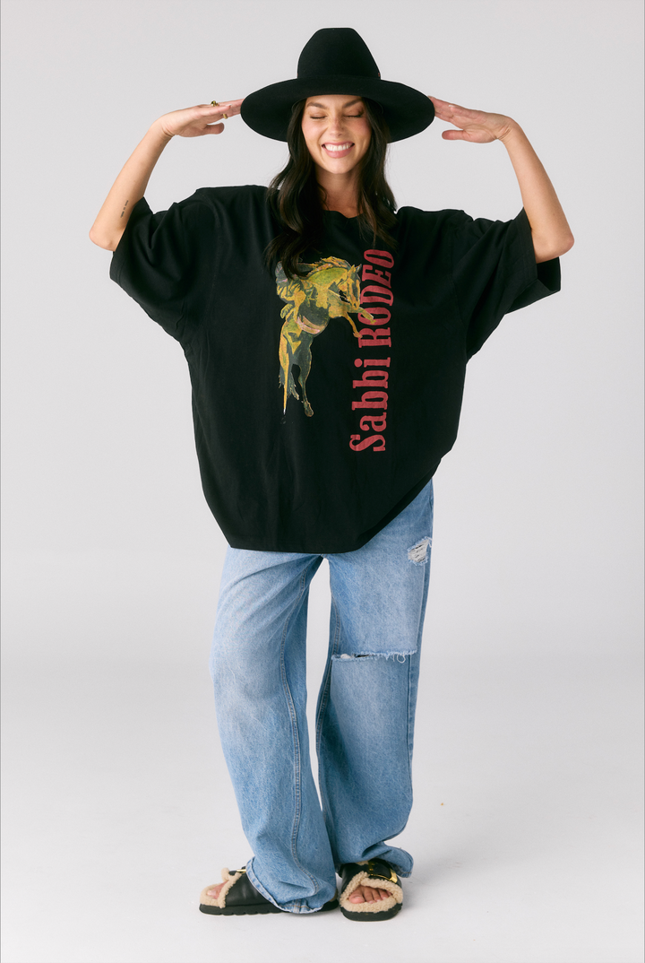 THE VERY OVERSIZED RODEO TEE