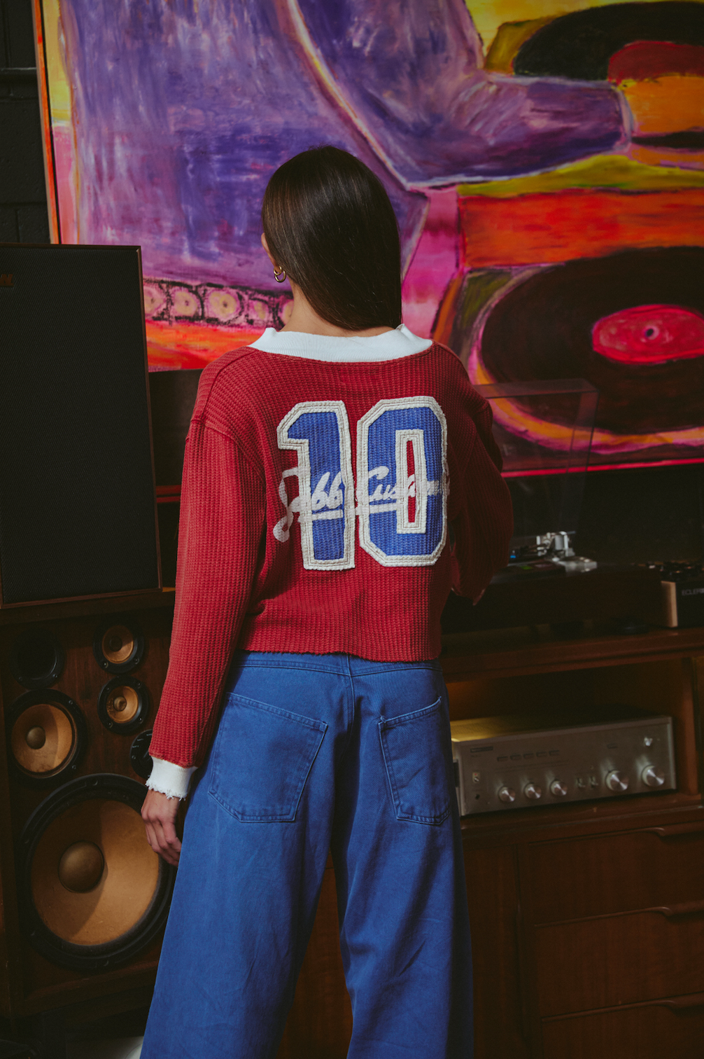 THE HAPPINESS TOP - MAROON