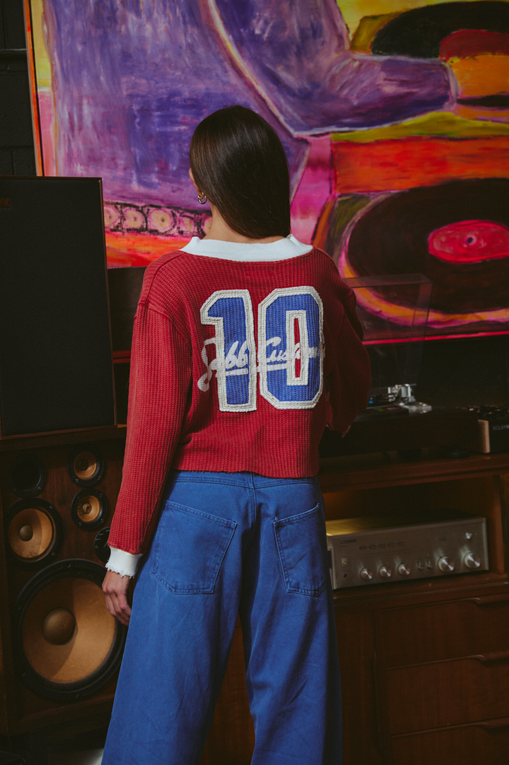 THE HAPPINESS TOP - MAROON