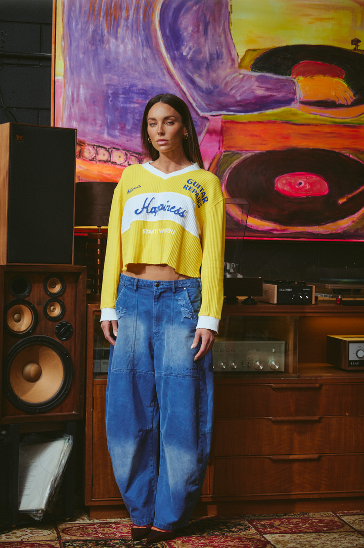 THE BARREL LEG TROUSER