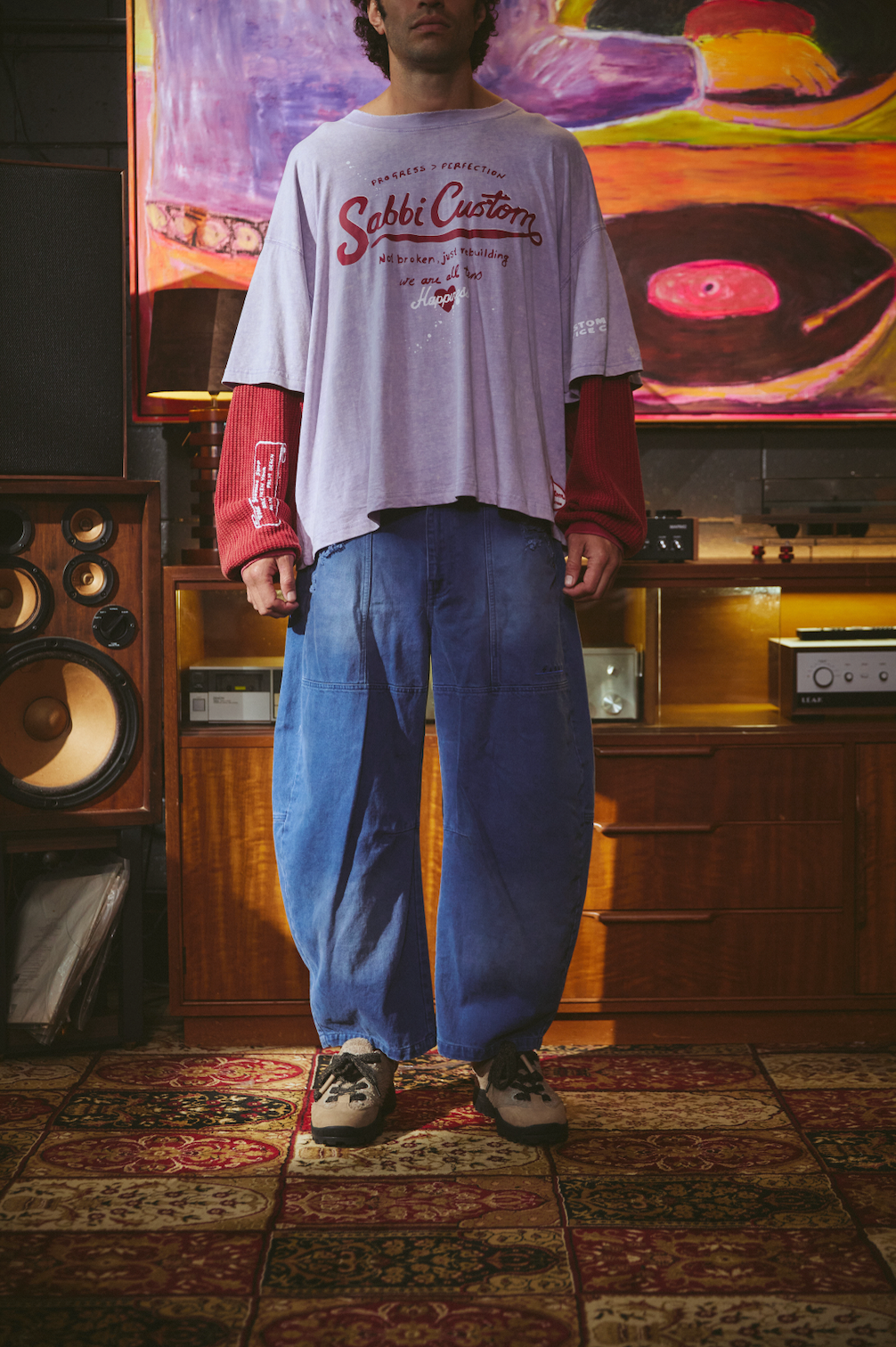 THE BARREL LEG TROUSER
