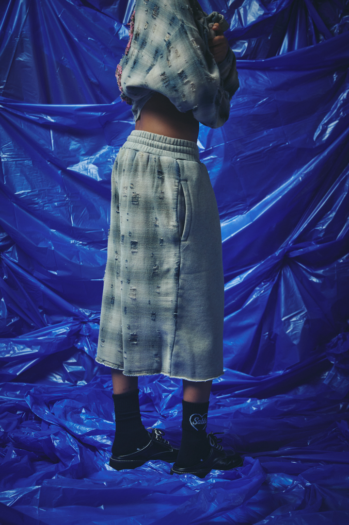 CHECK MATE SHORTS - BLUE
