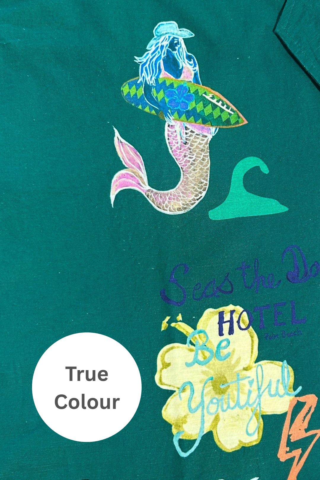 THE PATRON SHIRT - SEAS THE DAY - GREEN