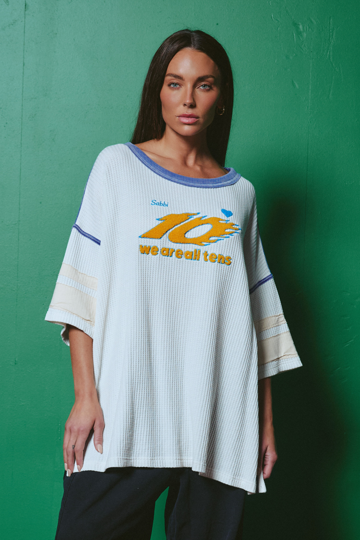 THE TEN ENERGY TEE - OFF WHITE