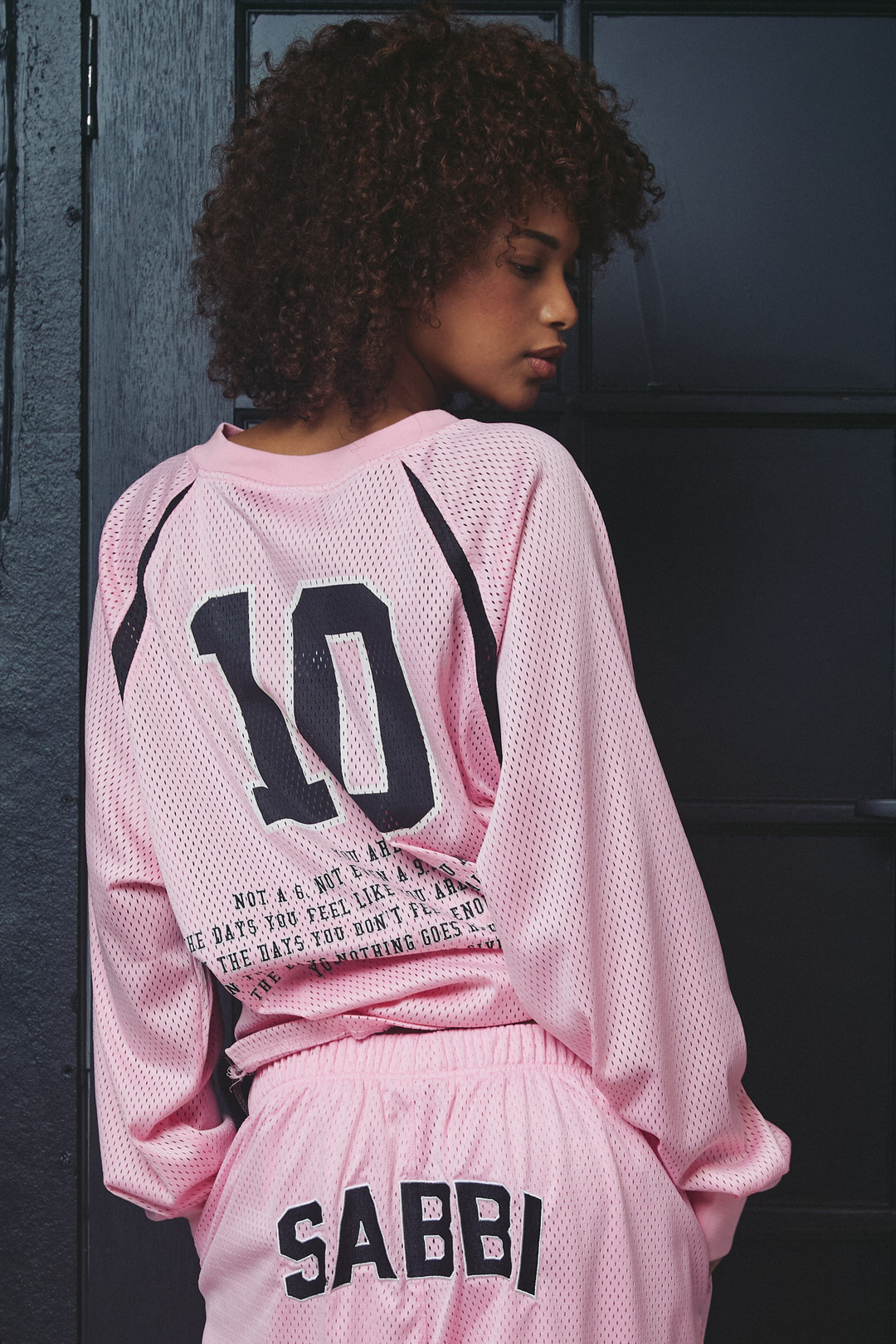 THE 10 MESH TOP - PINK