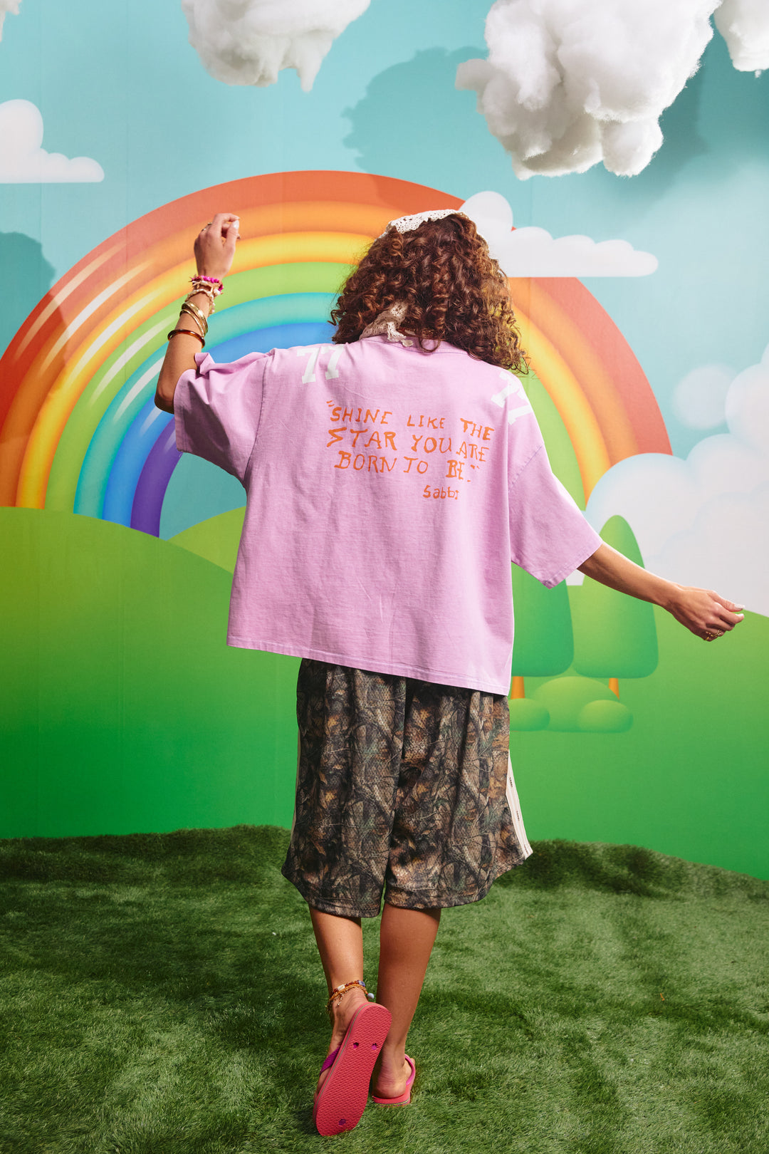 THE 77 TEE - PURPLE