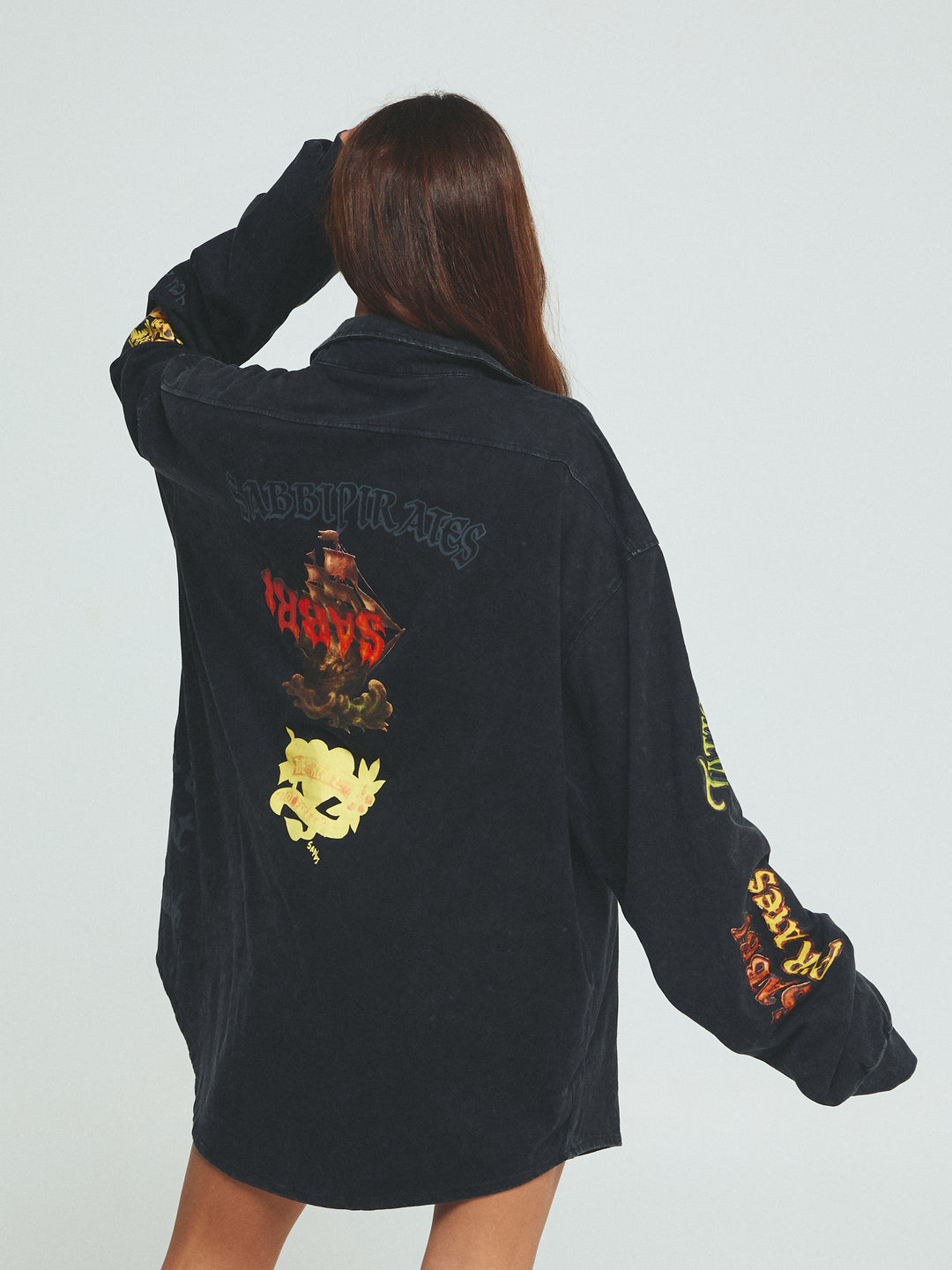 THE BE-YOUTIFUL RANCH SHIRT - BLACK