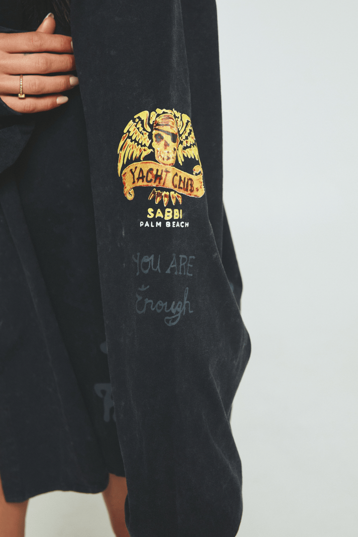 THE BE-YOUTIFUL RANCH SHIRT - BLACK