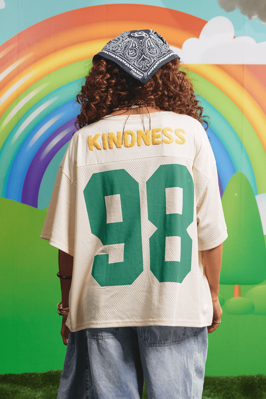 THE COURT SIDE MESH TEE