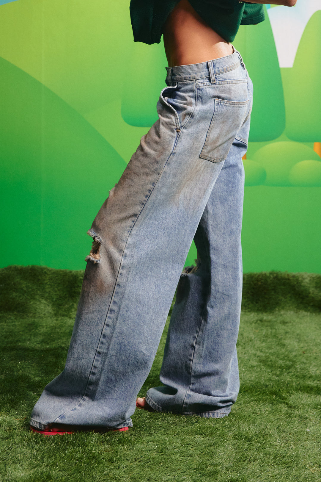 THE DIRTY DENIM JEANS - MID RISE