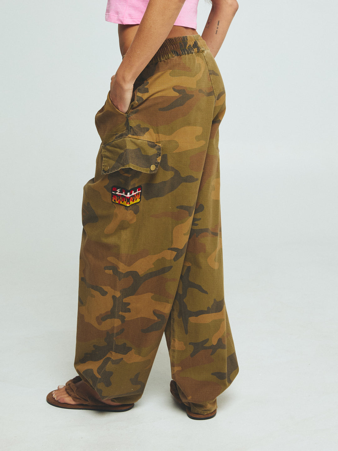 THE DRILL CARGO PANTS - CAMO