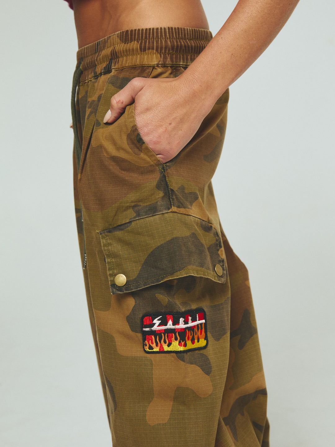 THE DRILL CARGO PANTS - CAMO