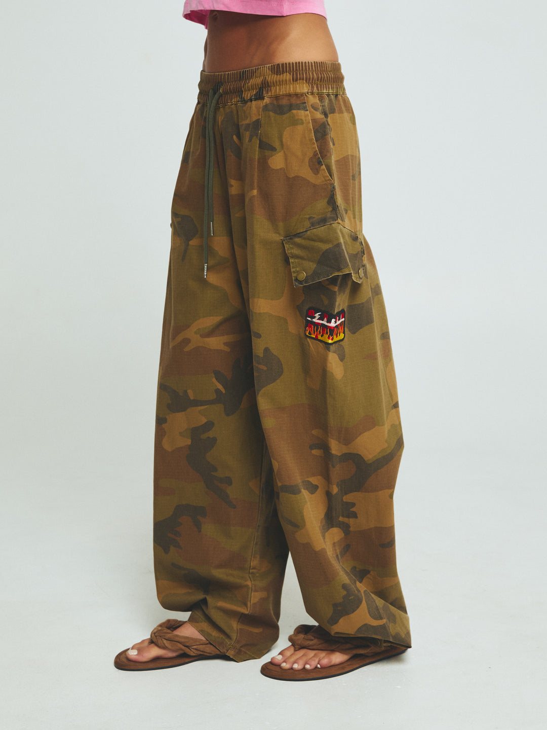 THE DRILL CARGO PANTS - CAMO