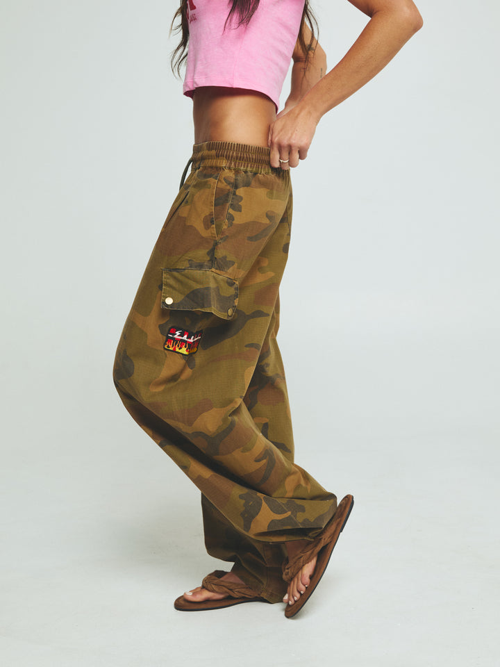 THE DRILL CARGO PANTS - CAMO