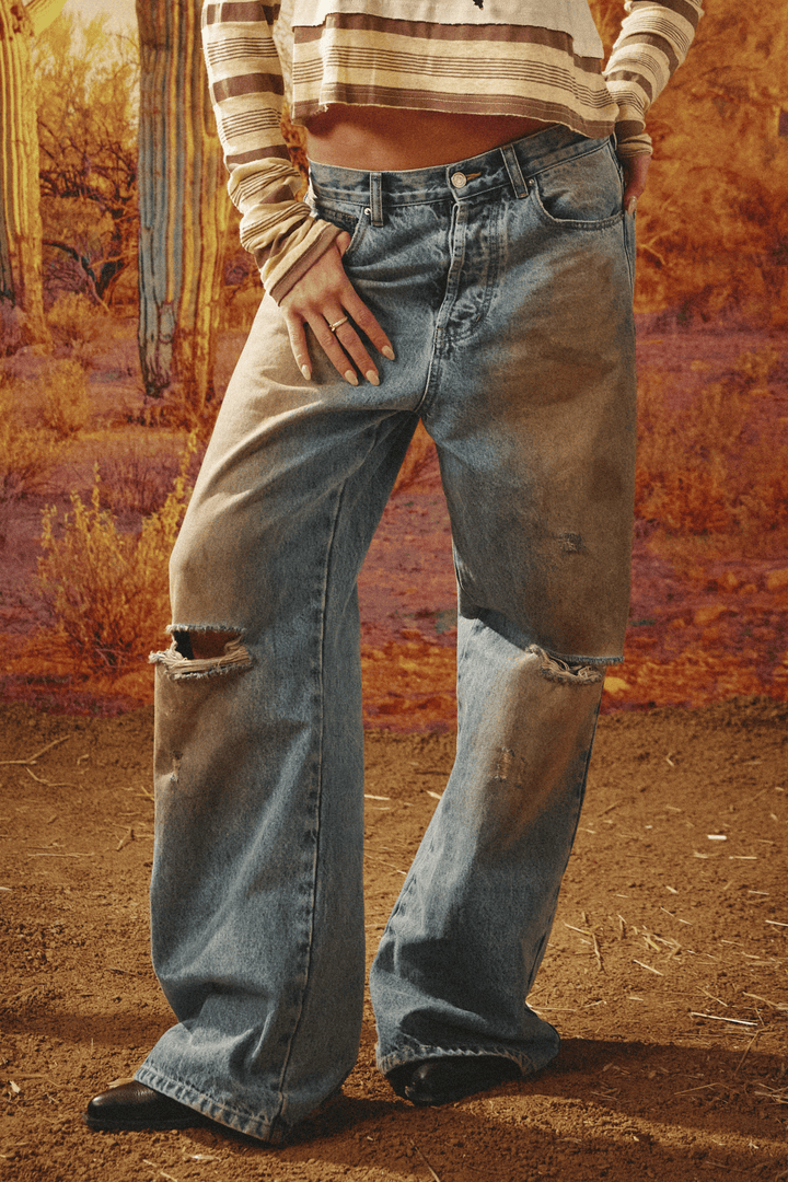 THE GIDDY UP JEANS - HIGH WAISTED