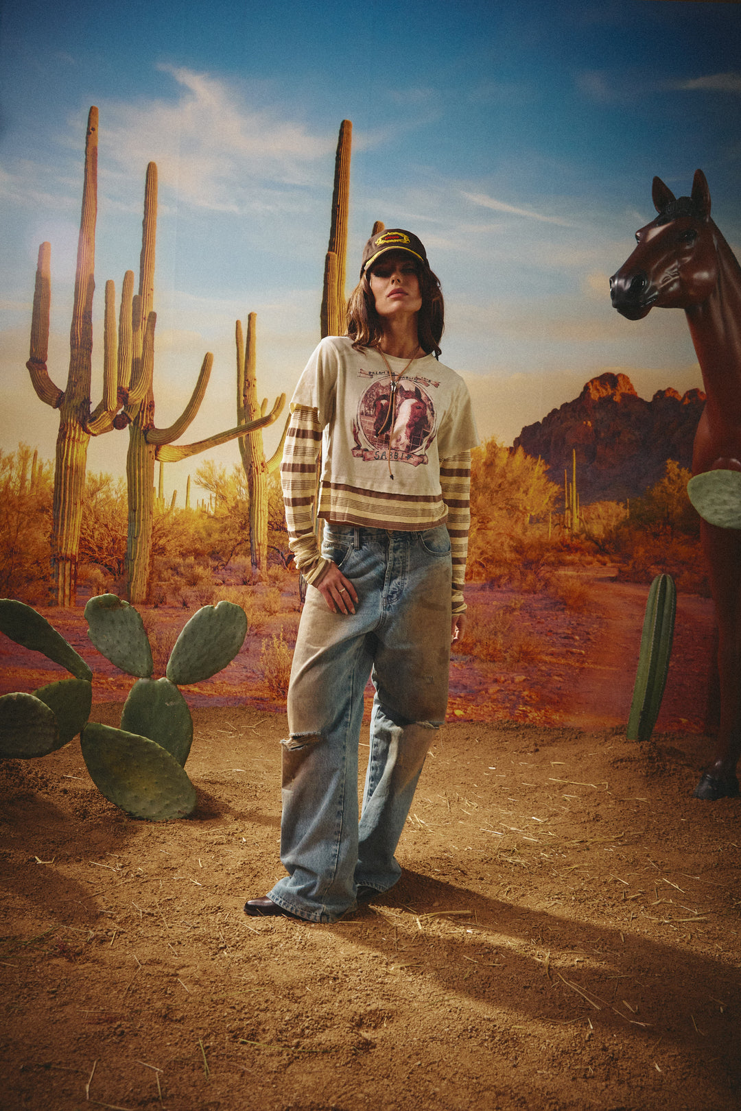 THE GIDDY UP JEANS - HIGH WAISTED