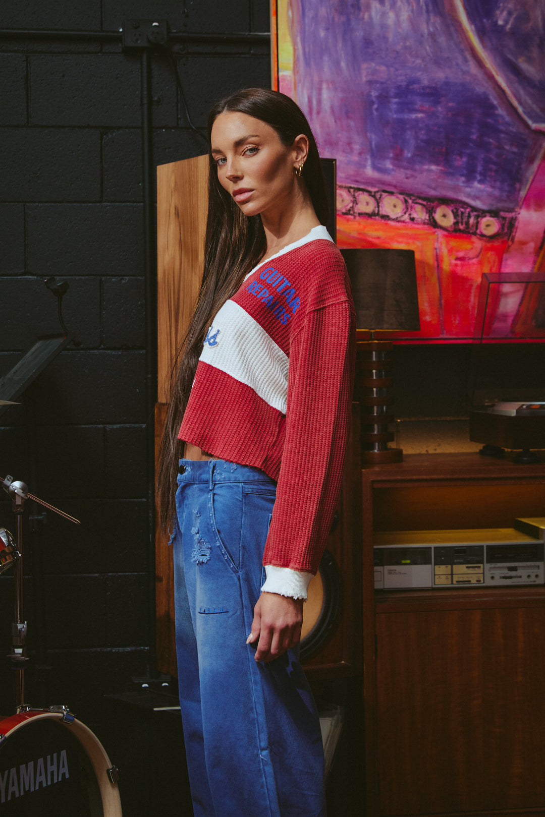 THE HAPPINESS TOP - MAROON