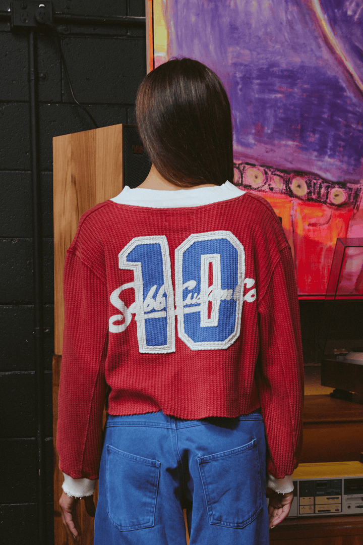 THE HAPPINESS TOP - MAROON