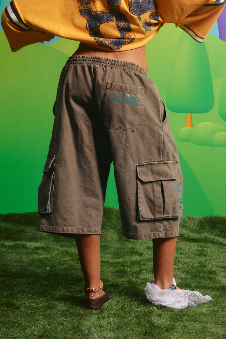 THE HIGH QUALITY HUMAN JORTS - KHAKI