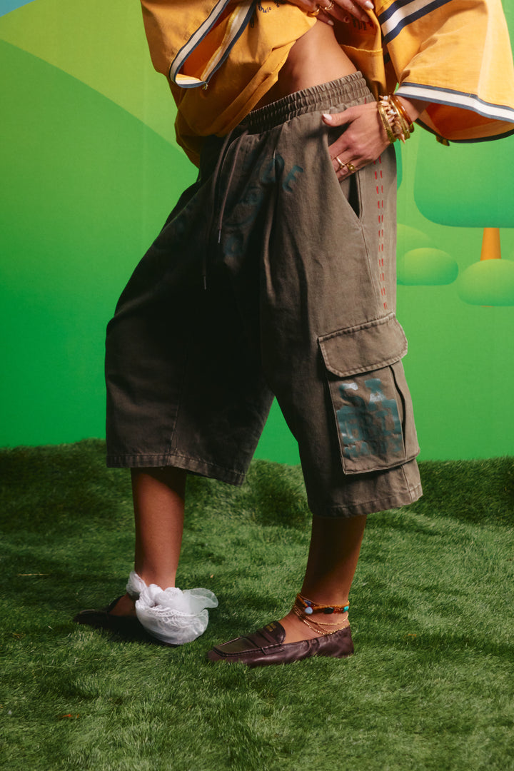 THE HIGH QUALITY HUMAN JORTS - KHAKI