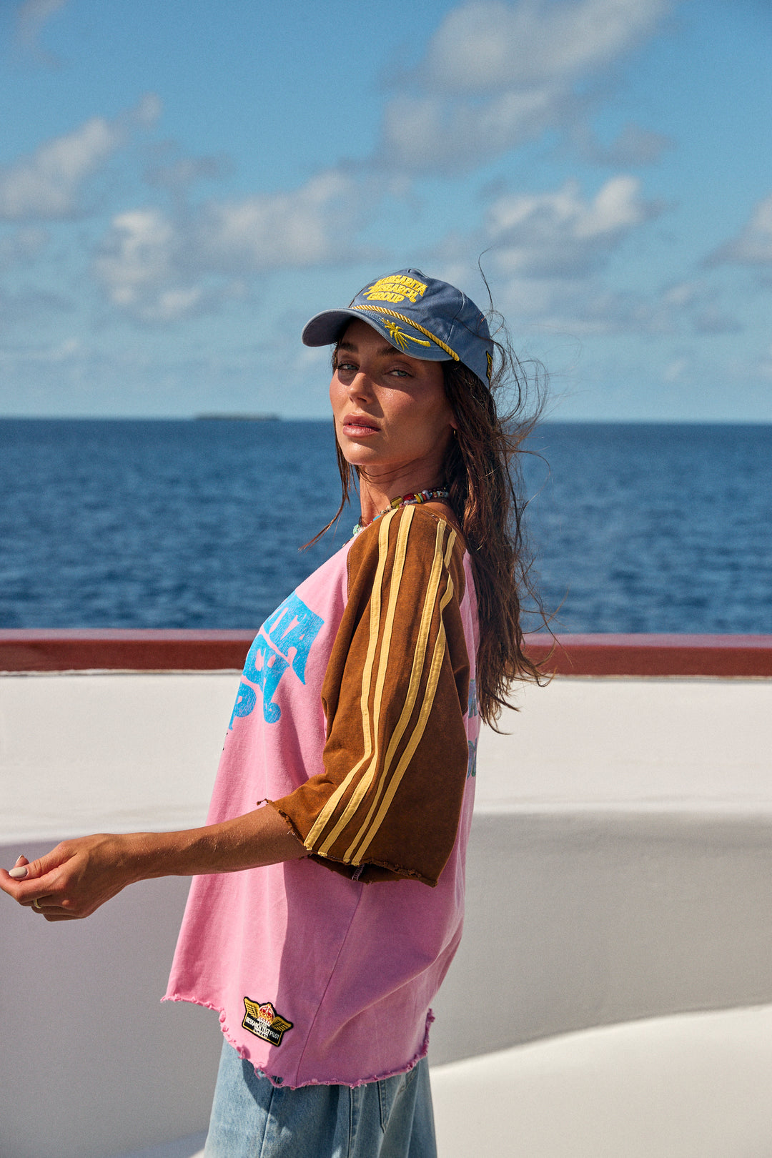 THE MARGIE RESEARCH GROUP TEE - PINK
