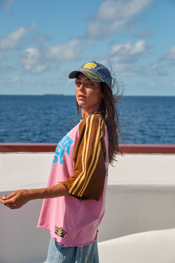 THE MARGIE RESEARCH GROUP TEE - PINK