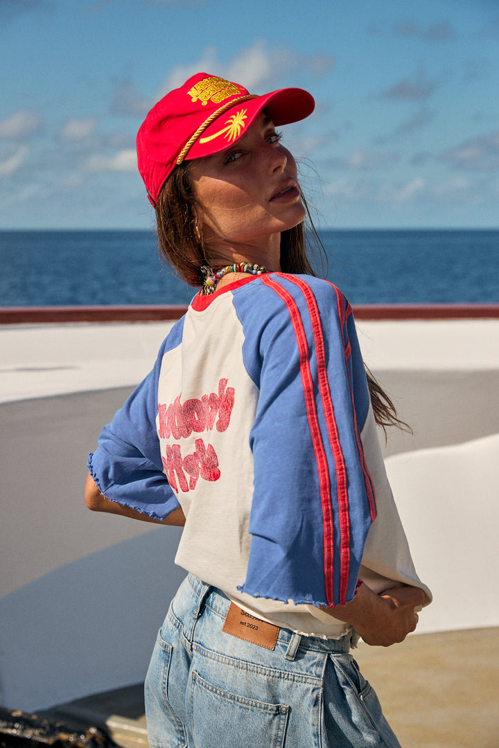 THE MARGIE RESEARCH GROUP TEE - ROYAL