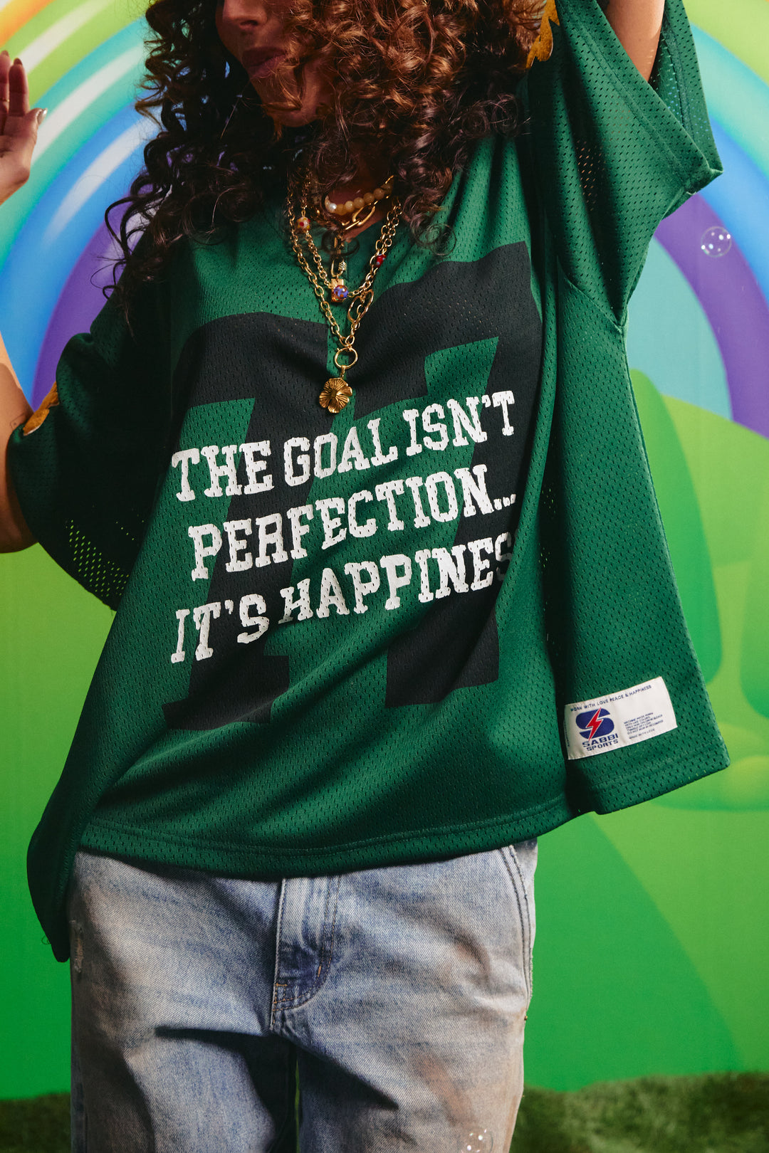 THE PERFECTION COMPLEX MESH TEE